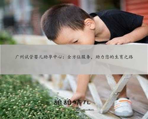 广州试管婴儿助孕中心：全方位服务，助力您的生育之路